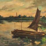 Paul Kapell (1876-1946), Boote am Ufer um 1920 - Foto 2
