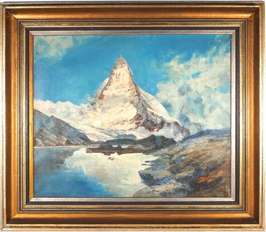Großes Gemälde, Matterhorn, um 1940 - фото 1