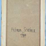 Fridrun Scheiner (*1939, Lindau) - Porträt einer Dame, 1984 - фото 3