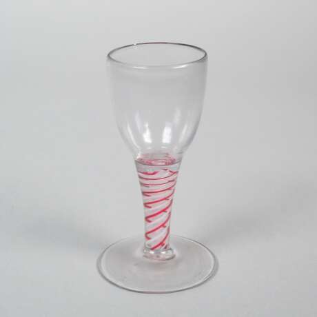 Kelchglas / Weinglas "opaque twist", wohl England um 1770 - photo 1
