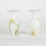 Paar kleine Vasen aus Moranoglas, 20. Jh - Foto 2
