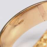 Kardinalsring, 14K Gold, mit ovalem Amethyst und kleinen Diamanten - фото 6