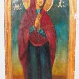 Antike Ikone "Heilige Maria", wohl Rumänien 19. Jh. - photo 1