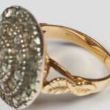 Renaissance Stil Ring, 18K Gold mit Diamantbesatz - photo 5