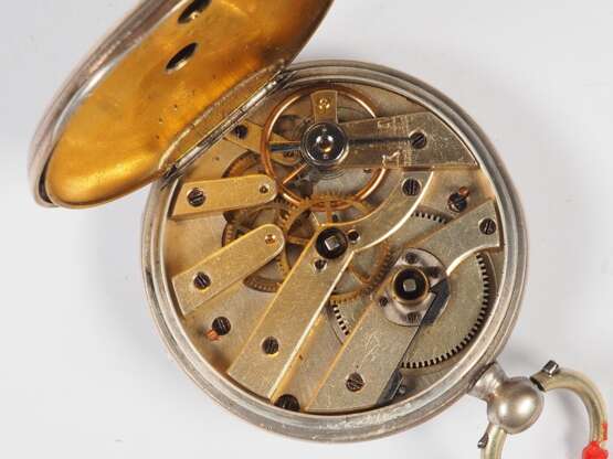 Schlüsseltaschenuhr, um 1880 - Foto 2