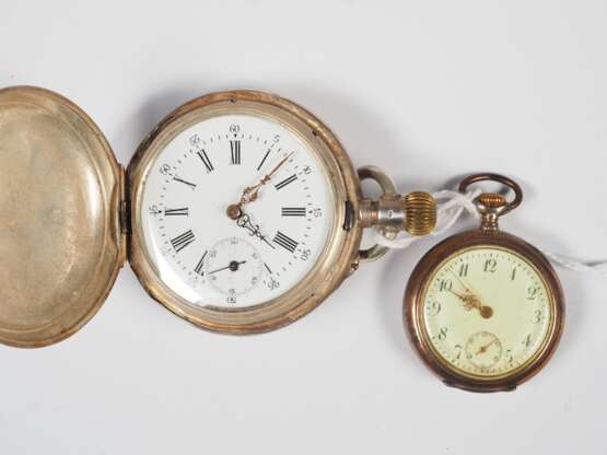 Damen und Herrentaschenuhr, um 1880 - фото 1