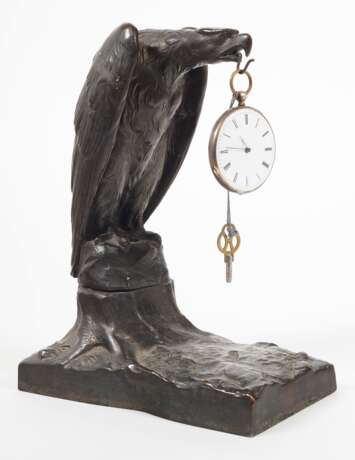 Taschenuhrständer mit Uhr, um 1890 - photo 3