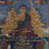 Buddhistisches Thangka, wohl um 1900 - Foto 3