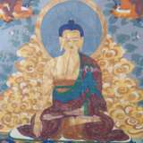 Buddhistisches Thangka, wohl um 1900 - Foto 6