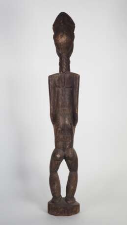 Große stehende Frauenfigur der Senufo, Burkina Faso, Elfenbeinküste, Ghana, wohl Anfang 20. Jh. - photo 4
