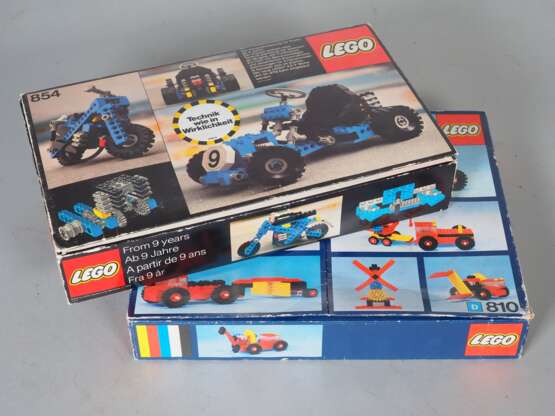LEGO Set 810 & 854, in OVP mit Anleitung, 1974/78 - Foto 1