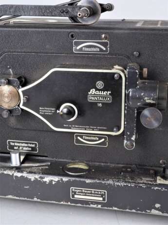 Bauer Pantalux 16 - Schmalfilmprojektor in Transportbox, um 1940 - Foto 4