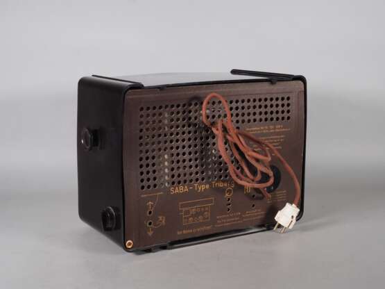 3 SABA Röhrenradios 1948 - 1951, u.a. Modell Meersburg W - photo 3
