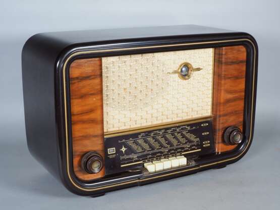 3 Süddeutsche Röhrenradios um 1950, LTP, Schaub , Wega - photo 6