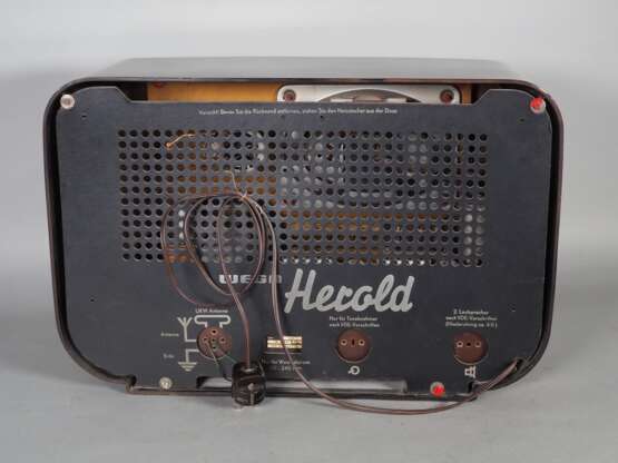 3 Süddeutsche Röhrenradios um 1950, LTP, Schaub , Wega - Foto 7