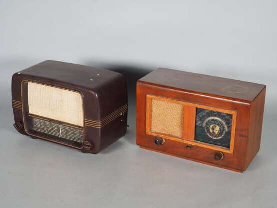 Konvolut alte Radios, 5 Stück, Mitte 20. Jh., Philips & Nordmende - photo 5