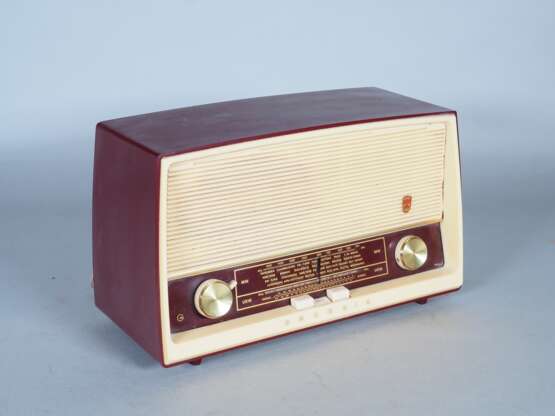 Konvolut alte Röhrenradios, 5 Stück, 1950/60er, Grundig & Philips - photo 2