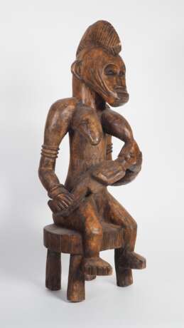 Skulptur der heiligen Mutter, Mali (Bambara), wohl Anfang 20. Jh. - photo 1