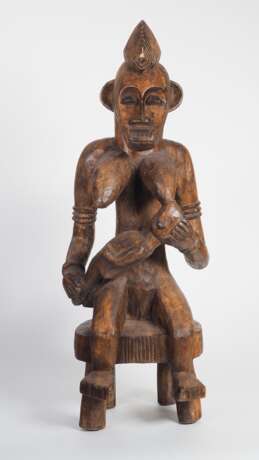 Skulptur der heiligen Mutter, Mali (Bambara), wohl Anfang 20. Jh. - фото 6