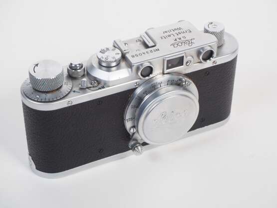 Leica II Kamera um 1936 mit Elmar 1:3,5 f=5 cm und originaler Leica Filmrollen Box - фото 4