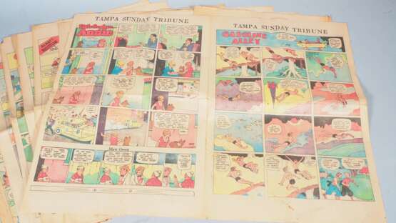 Seltene US Comics: 14x Tampa Sunday Tribune, 1934 - Foto 2