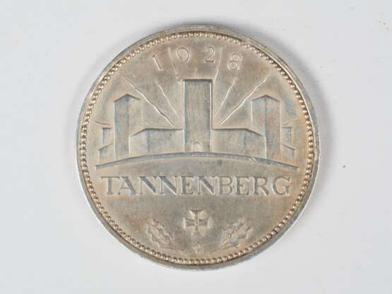 Weimarer Republik: 1928 Tannenberg Silbermedaille - photo 2
