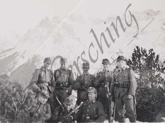 Gebirgsjägerregiment 100 Wehrmacht Nachlass WK2 Gebirgsjäger - Foto 6