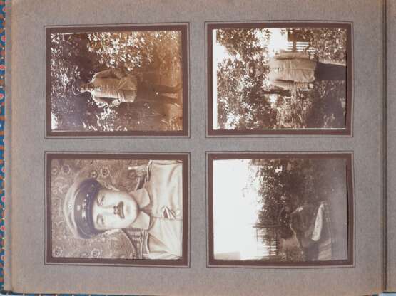 2 große Fotoalben Offizier WK1 9./Württ. Infanterieregiment 127 Ulm - фото 2