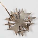 Spanienkreuz in Silber mit Schwertern im Etui - photo 4