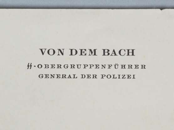SS-Obergruppenführer Erich von dem Bach-Zelewski - Testament im Felde, 1942 - photo 4