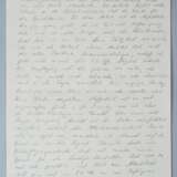 SS-Obergruppenführer Erich von dem Bach-Zelewski - Brief an die Frau, aus dem Gefängnis Eichstätt, 1949 - Foto 1