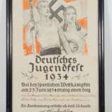 Drittes Reich: Große Urkunde Deutsches Jugendfest 1934 - photo 1