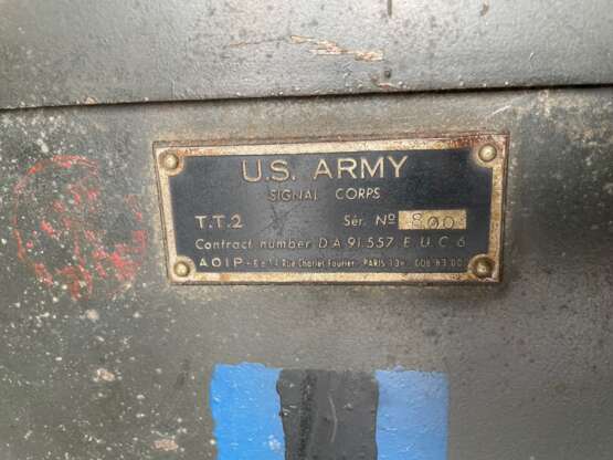 US Army Signal Corps (USASC) - Feldtelefonzentrale T.T.2 - Foto 6
