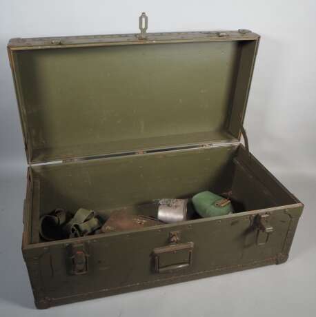 US Army Metall Kiste Transport und Ausrüstung 1945/1946 - Foto 3