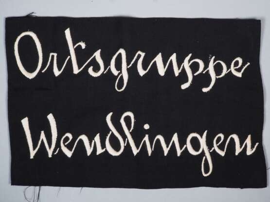 NSDAP Ortsgruppe Wendlingen Neckar Fahnenspiegel - фото 1