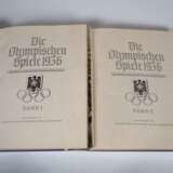 Paar Sammelbilder Alben, Olympia 1936, Band 1 & 2 - Foto 2