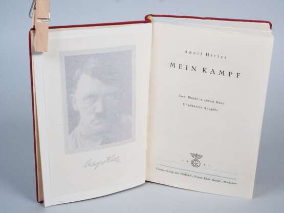 MEIN KAMPF, von Adolf Hitler, Tornister Ausgabe 1941 - Foto 2