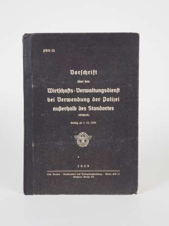 Polizeidienstvorschrift PDV 33 von 1939,3.Reich - Foto 1