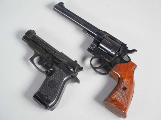 Paar alte Schreckschuss Pistolen - photo 1