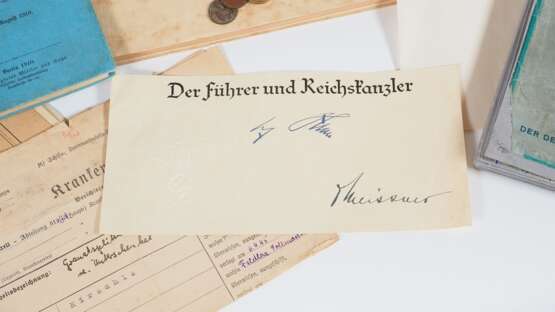 Drittes Reich: Konvolut Dokumente und Verschiedenes - фото 2