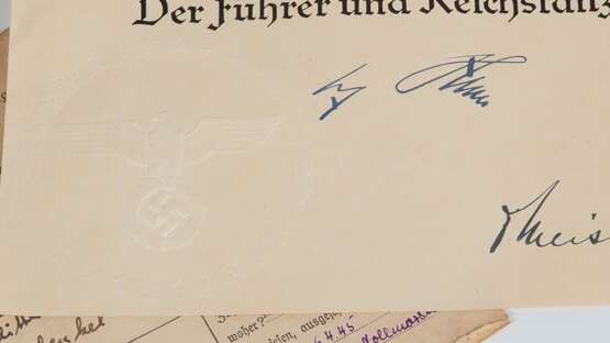 Drittes Reich: Konvolut Dokumente und Verschiedenes - Foto 4