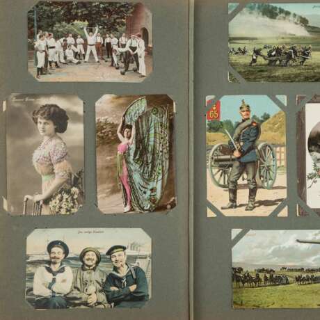 Postkarten - Album mit knapp 500 Karten, - photo 2