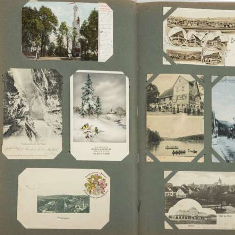 Postkarten - Album mit knapp 500 Karten, - photo 3
