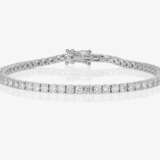 A Riviere bracelet with brilliant-cut diamonds - photo 1