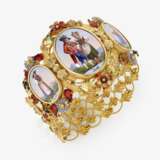 A bracelet with enamel miniatures - photo 1