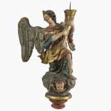 A pair of angels with candlesticks - photo 3