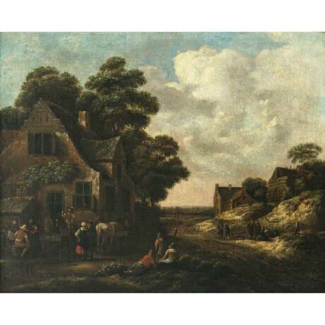 Niederlande (Klaes Molenaer, 1626-29 Haarlem - 1676 ebenda, ?) 17th century - фото 1
