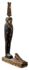 Grosse Holzfigur des Ptah-Sokar-Osiris