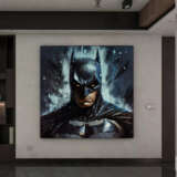 Бэтмен во Тьме Евгения Дувакина Canvas on the subframe Acrylic and oil Фантастика Portrait Москва 2024 - photo 4