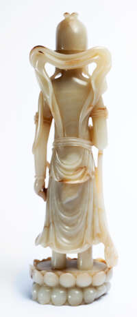 Grosser chinesischer Jade-Buddha - photo 2